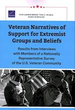Veteran Narratives of Support for Extremist Groups and Beliefs