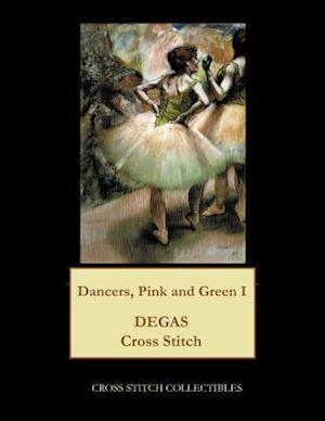 Dancers Pink and Green I: Degas Cross Stitch Pattern