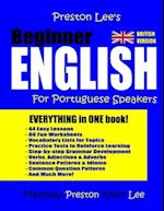 Preston Lee's Beginner English For Portuguese Speakers (British Version)