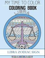 Libra Zodiac Sign - Adult Coloring Book