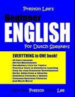 Preston Lee's Beginner English for Dutch Speakers