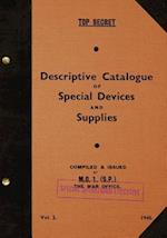 Top Secret Descriptive Catalogue of Special Devices and Supplies, Volume II
