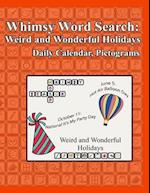 Whimsy Word Search: Weird and Wonderful Holidays, Pictograms 