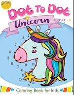 Dot to Dot Unicorn Coloring Book for Kids