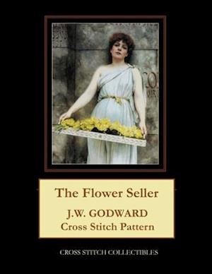 The Flower Seller: J.W. Godward Cross Stitch Pattern