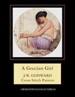 A Grecian Girl: J.W. Godward Cross Stitch Pattern 