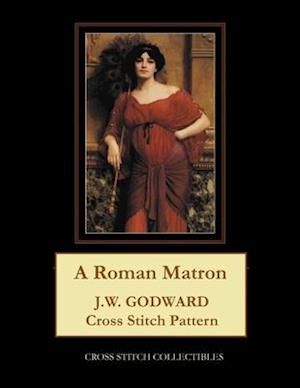 A Roman Matron: J.W. Godward Cross Stitch Pattern