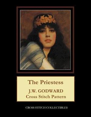 The Priestess: J.W. Godward Cross Stitch Pattern