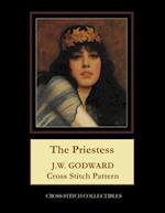 The Priestess: J.W. Godward Cross Stitch Pattern 