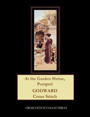 At the Garden Shrine, Pompeii: J.W. Godward Cross Stitch Pattern