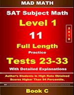 2018 SAT Subject Level 1 Book C Tests 23-33