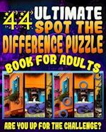 Ultimate Spot the Difference Puzzle Book for Adults -