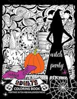 Horror Night Adults Coloring Book