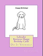 Labrador Retriever Happy Birthday Cards