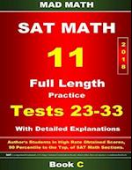 2018 New SAT Math Tests 23-33 Book C