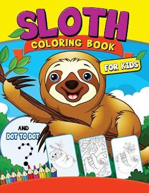 Sloth Coloring Book for Kids