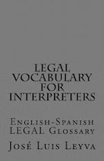 Legal Vocabulary for Interpreters