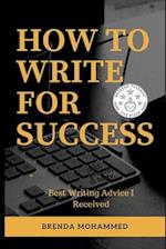 How to Write for Success