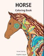 Horse Coloring Book