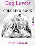 Coloring Book For Adults: Dog Coloring Book For Adults 