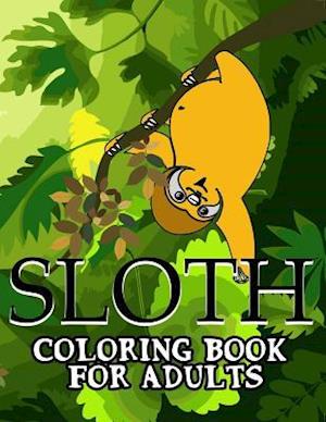 Sloth Coloring Book for Adults