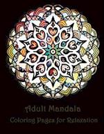 Adult Mandala Coloring Pages for Peace and Relaxation