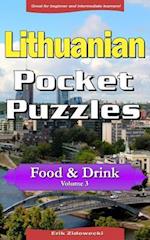 Lithuanian Pocket Puzzles - Food & Drink - Volume 3