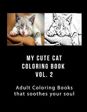 My Cute Cat Coloring Book Vol 2