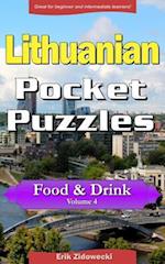 Lithuanian Pocket Puzzles - Food & Drink - Volume 4