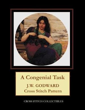 A Congenial Task: J.W. Godward Cross Stitch Pattern