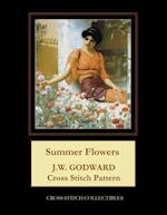 Summer Flowers: J.W. Godward Cross Stitch Pattern 