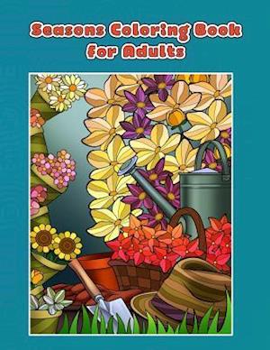 Seasons Coloring Book for Adults