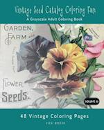 Vintage Seed Catalog Coloring Fun