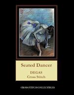 Seated Dancer: Degas Cross Stitch Pattern 