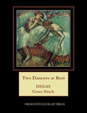 Two Dancers at Rest: Degas Cross Stitch Pattern