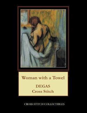 Woman with a Towel: Degas Cross Stitch Pattern