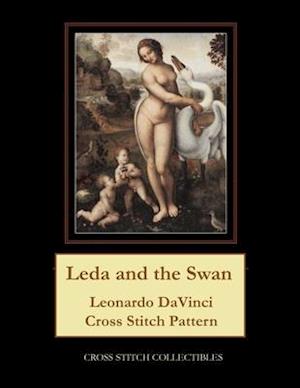 Leda and the Swan: Leonardo DaVinci Cross Stitch Pattern