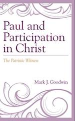 Paul and Participation in Christ