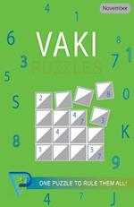 Vaki Puzzles November
