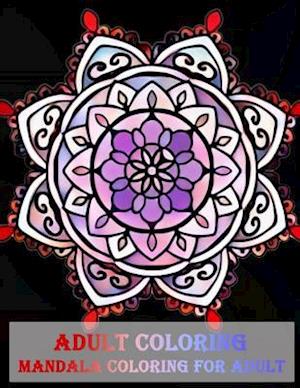 Adult Coloring Mandala coloring for adult