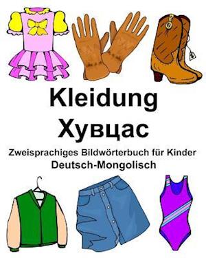 Deutsch-Mongolisch Kleidung Zweisprachiges Bildwörterbuch Für Kinder