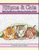 Kittens and Cats Color by Numbers Coloring Book for Adults