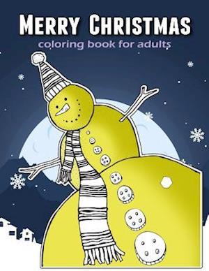 Merry Christmas Coloring Book for Adults