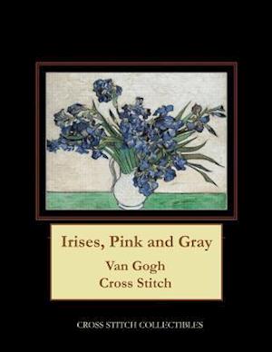 Irises Pink and Gray: Van Gogh Cross Stitch Pattern