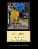Cafe Terrace: Van Gogh Cross Stitch Pattern 