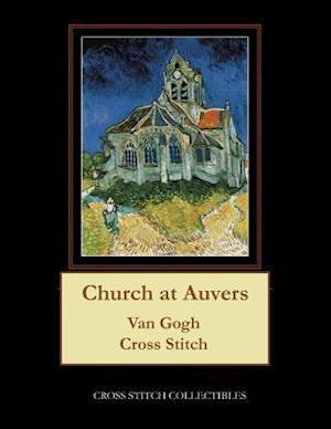 Church at Auvers: Van Gogh Cross Stitch Pattern