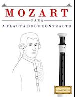 Mozart Para a Flauta Doce Contralto