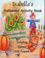 Isabella's Halloween Activity Book
