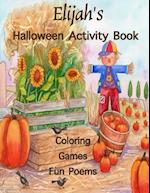 Elijah's Halloween Activity Book