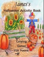 James's Halloween Activity Book